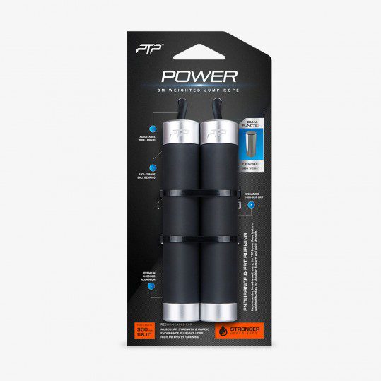 Power Rope Adjustable 3 M Weighted Rope  2x 200 g