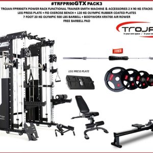 FPR90GTX Functional Trainer/Smith Machine & Squat Rack + Leg Press Pack3