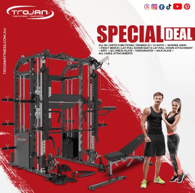 All in One Trainer 90XPRO Smith Functional Trainer