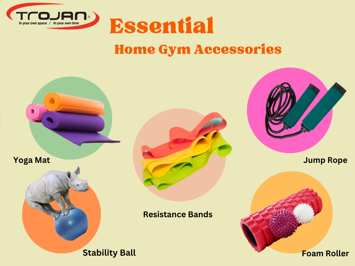 Essential garage home gym accessories